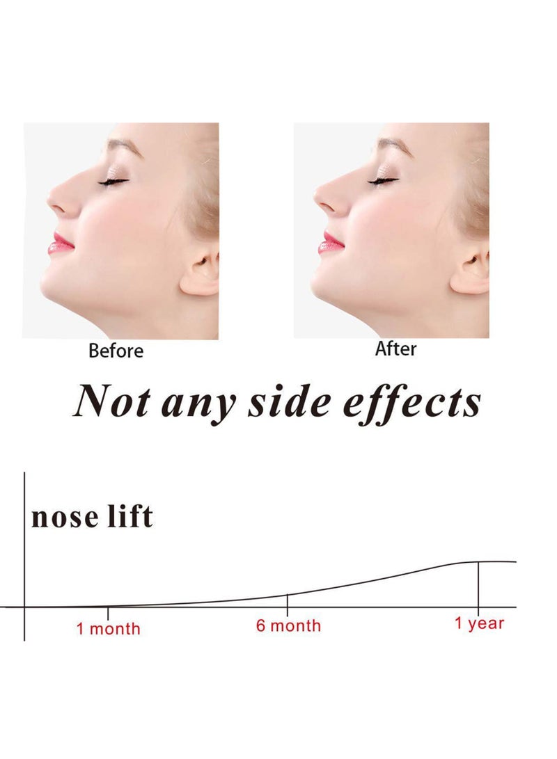 Nose Shaper Clip, DELFINO Nose Beauty Up Lifting, Silicone Pain Free Nose Bridge Straightener Corrector, Slimming Rhinoplasty Device for W ideCrooked Nose Curved Nose Big Nose High Up Tool - Image 5