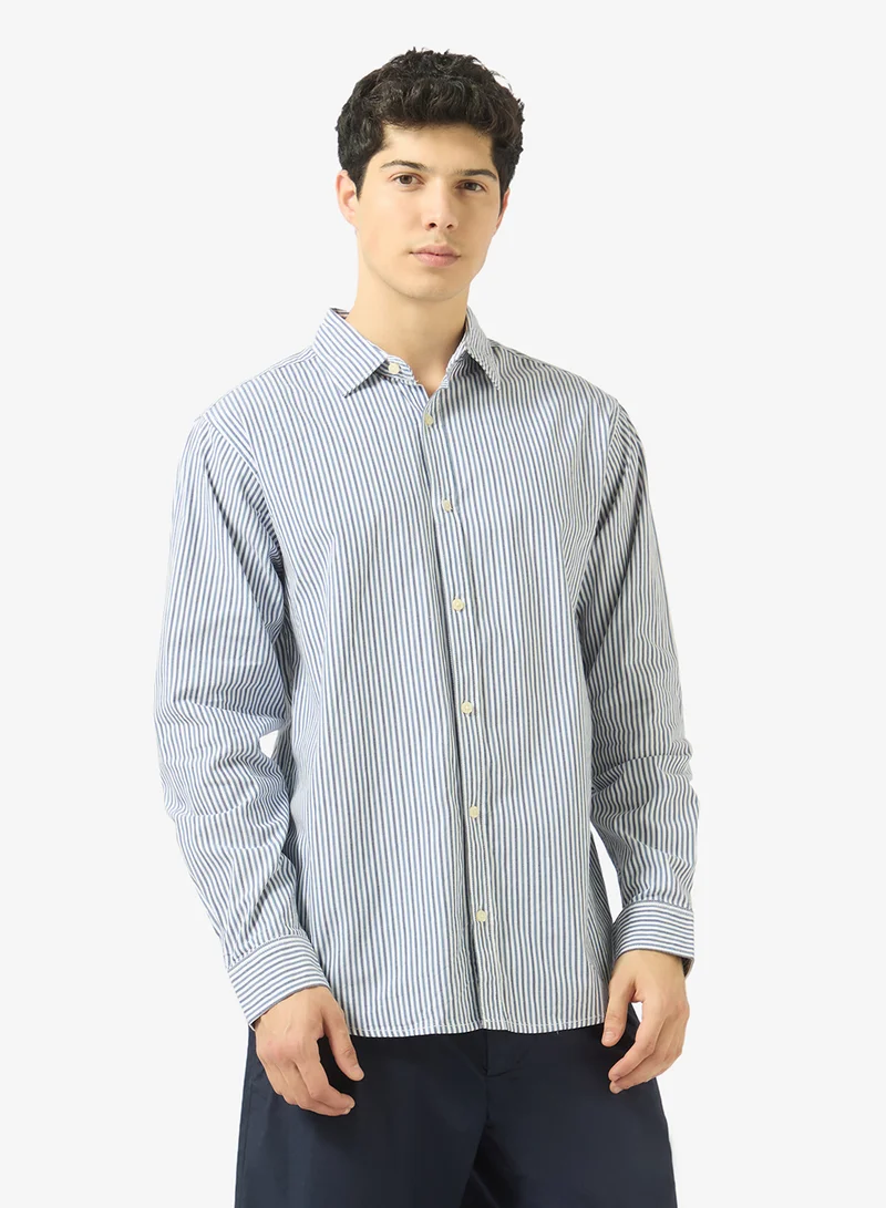 Ripples Mens Regular Collar Shirt