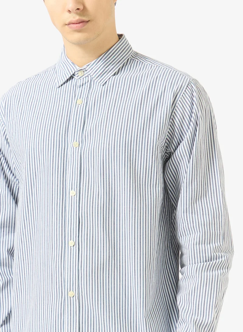 Ripples Mens Regular Collar Shirt