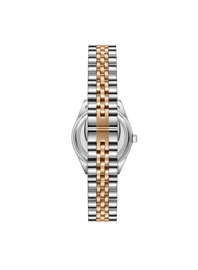 لي كوبر Lee Cooper LC07956.520 Women Analog Display Watch & Metal Strap Two Tone