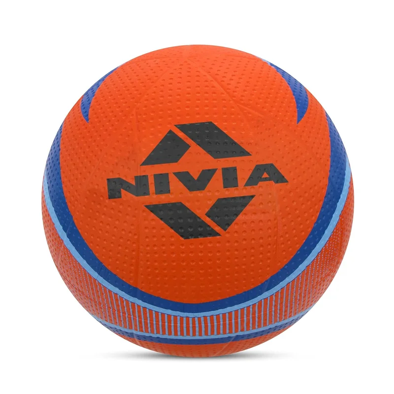 Nivia Nivia Craters Molded Volleyball - Orange/Purple