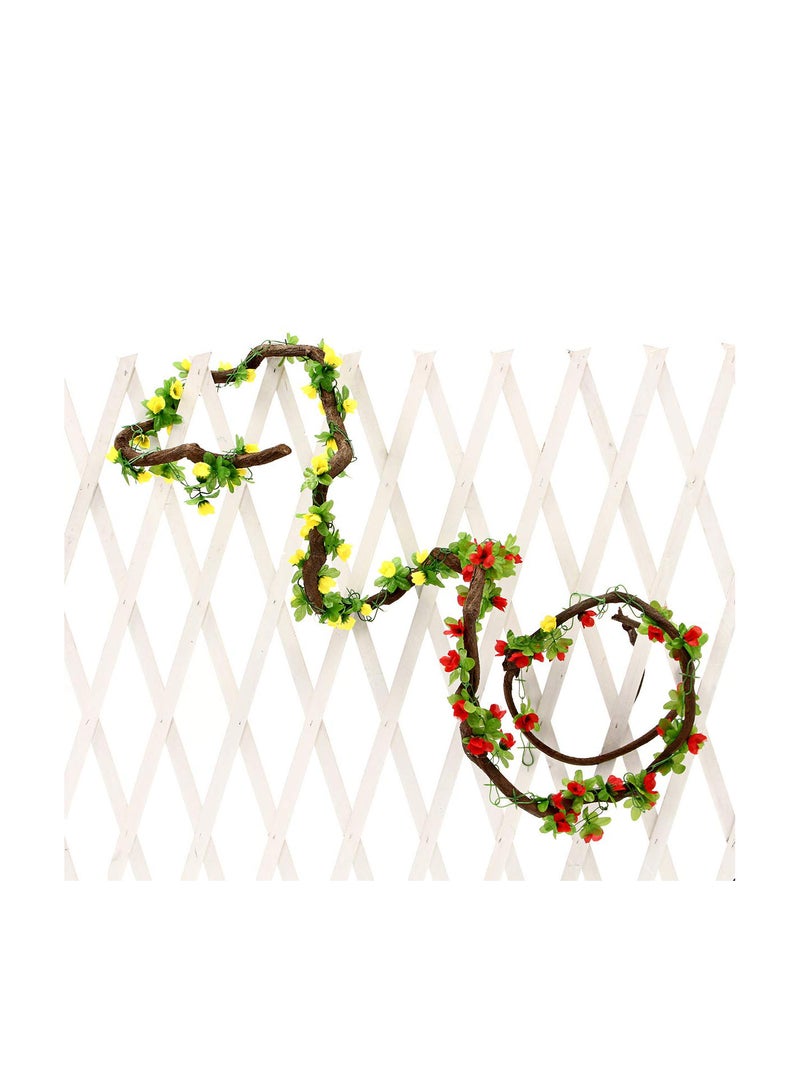 GGOOT 3-5M Natural Dried Rattan Grapevine for Xmas Wedding Garland Wall Decor 1 Bundle Supplies - Image 3