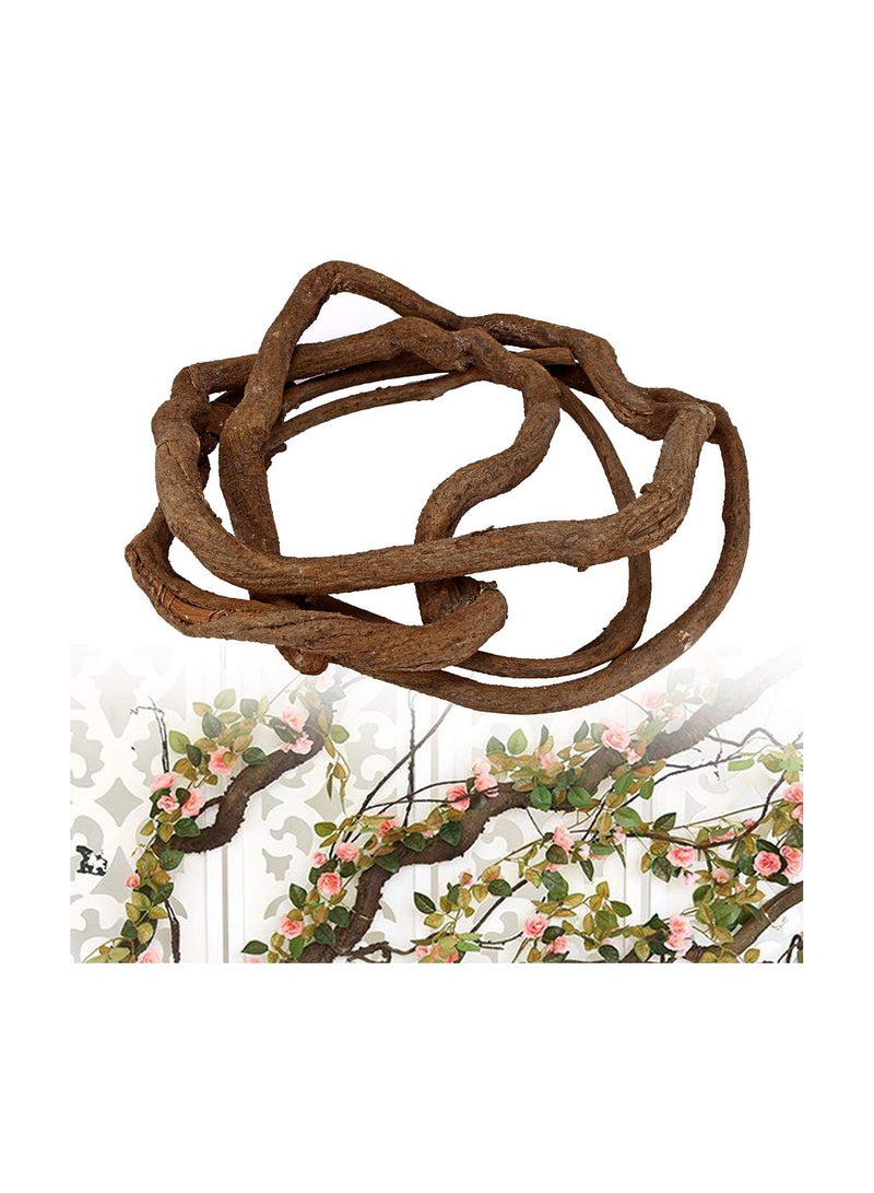 GGOOT 3-5M Natural Dried Rattan Grapevine for Xmas Wedding Garland Wall Decor 1 Bundle Supplies - Image 2