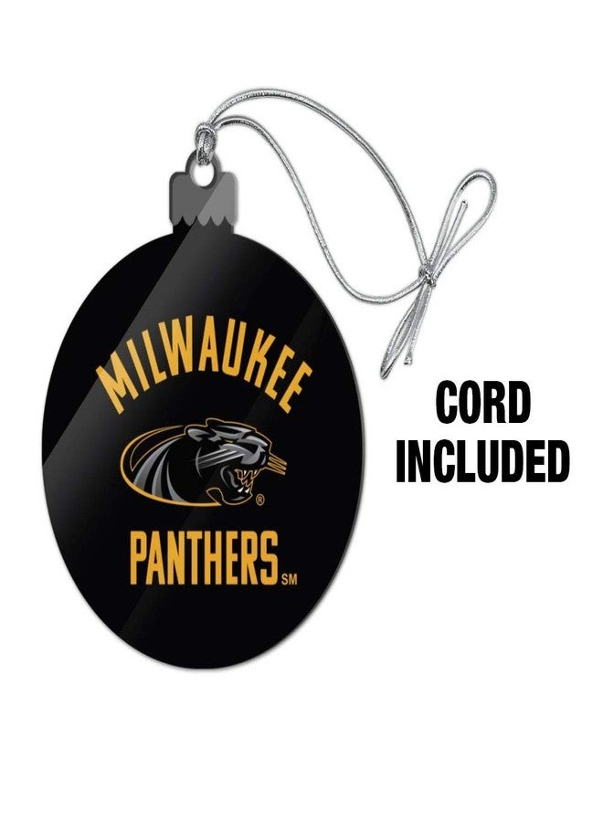 GRAPHICS & MORE University of Wisconsin Milwaukee Official Panthers Acrylic Christmas Tree Holiday Ornament - Image 3