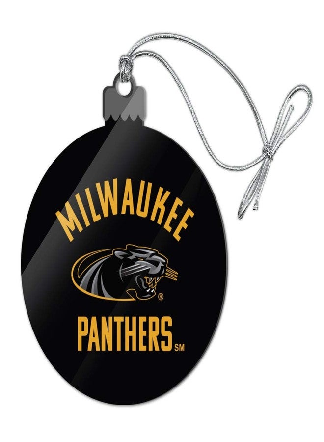 GRAPHICS & MORE University of Wisconsin Milwaukee Official Panthers Acrylic Christmas Tree Holiday Ornament - Image 1