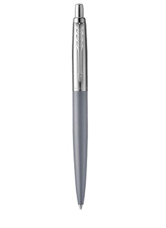 Parker Pen Company Parker Jotter Ball Point Pen, Gray with Chrome Trim, Medium Point , Gift Box (Made in France)  - Image 2