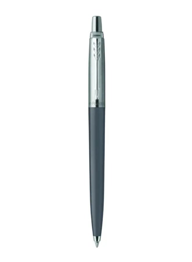 Parker Jotter Ball Point Pen, Gray with Chrome Trim, Medium Point , Gift Box (Made in France) - Image 2