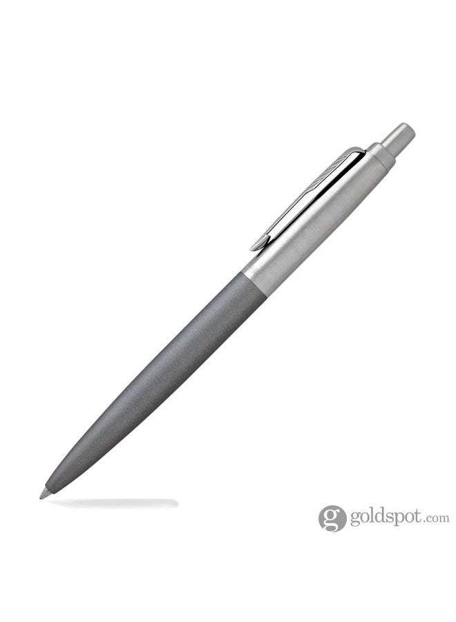 Parker Jotter Ball Point Pen, Gray with Chrome Trim, Medium Point , Gift Box (Made in France) - Image 3