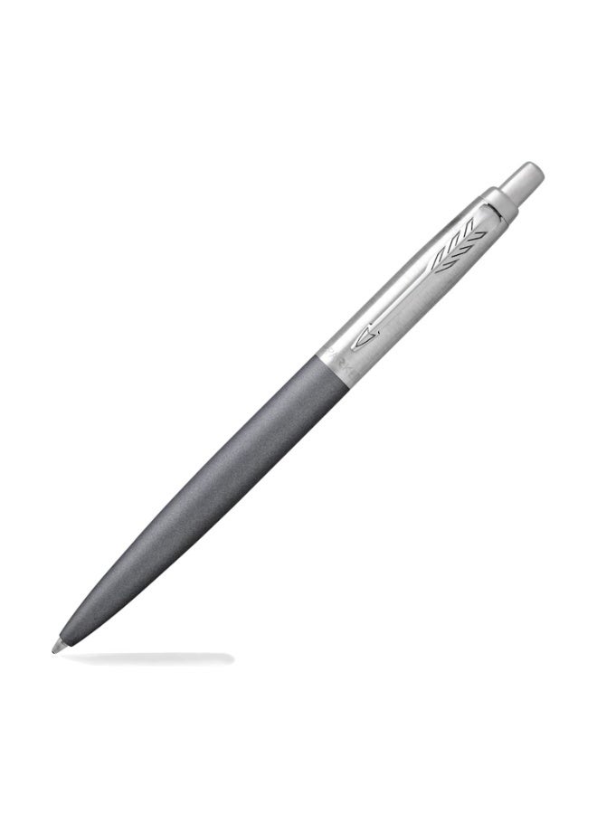 Parker Jotter Ball Point Pen, Gray with Chrome Trim, Medium Point , Gift Box (Made in France) - Image 4