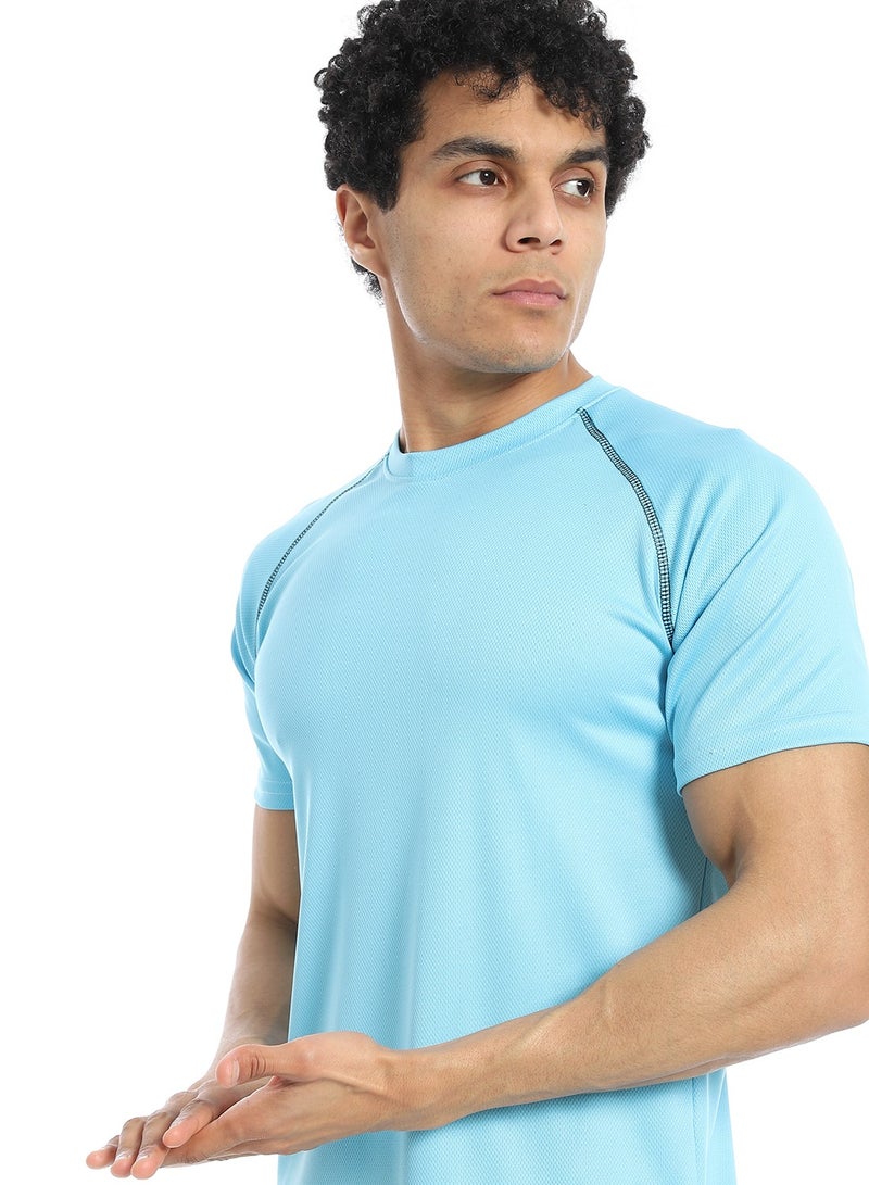 Caesar Mens sport T-Shirt with Round neck  - Image 5