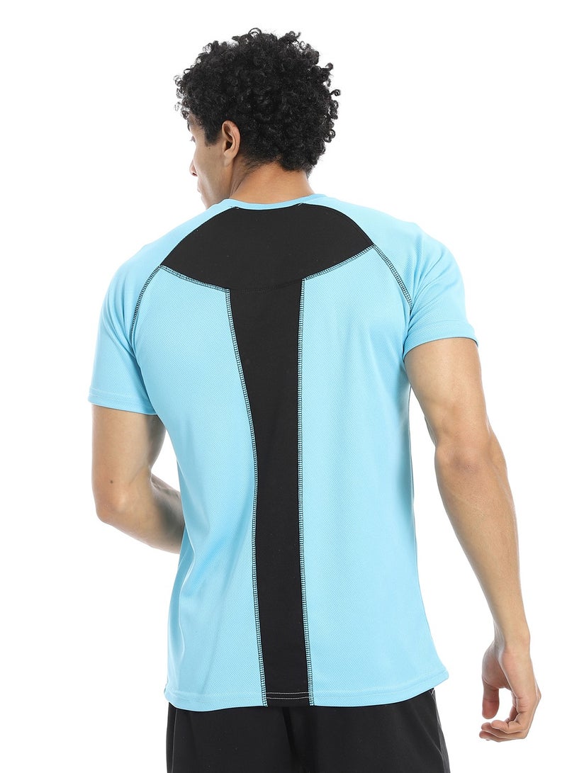 Caesar Mens sport T-Shirt with Round neck  - Image 4