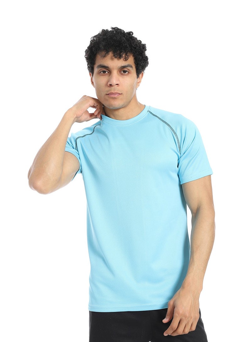 Caesar Mens sport T-Shirt with Round neck  - Image 2