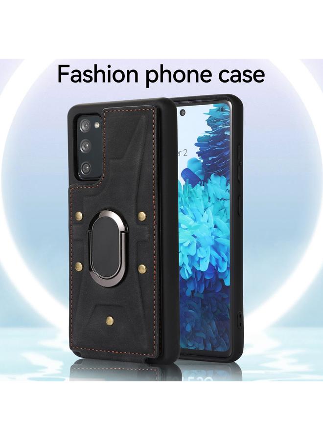 S-TOP Case For Samsung Galaxy S20+ Armor Ring Wallet Back Cover Phone Case - Image 2