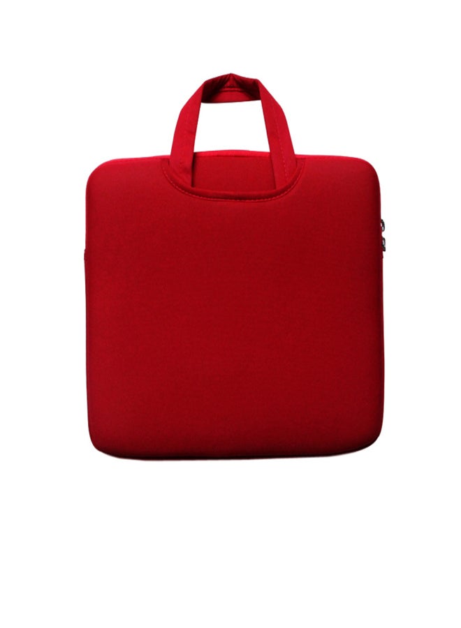 Lss Soft Sleeve Bag Briefcase Handlebag Pouch Portable Laptop Bag Replacement for 14-inch 14'' Ultrabook Laptop Red - Image 1