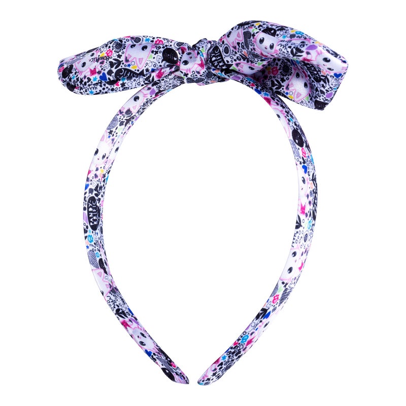 LUV HER Gabby's Dollhouse Headbands For Toddlers | 4pc Girls Headband with Hair Ties | Elastic Knotted Headband | Cute Hair Accessories Ages 3+ - Image 2