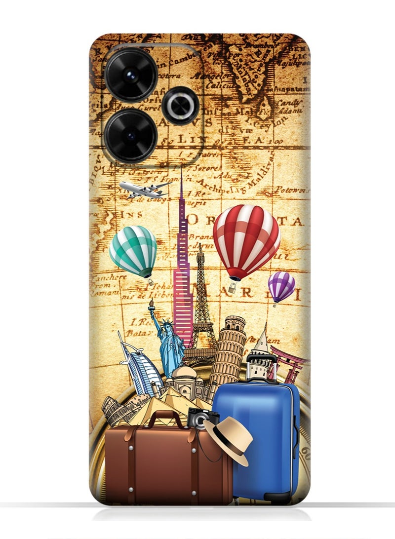 إيه إم سي ديزاين غطاء حماية بطبعة هاتف شاومي ريدمي 13 4G - Image 1