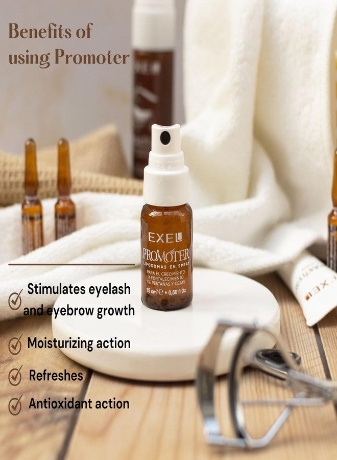 EXEL Eyelash & Brow Growth Serum – Lash & Eyebrow Enhancer with Vitamins A, B, C & E – Strengthening & Conditioning Treatment – EXEL – 15 ml - Image 2