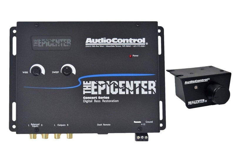 AudioControl The Epicenter Color Grey Bass Booster Expander with Remote