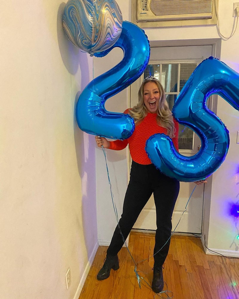 IWERP Navy Blue 2 Balloon, Number Balloon 40 Inch, Two Number Birthday Decorations, Second 2nd Birthday Party Supplies, Number 2 - Image 4
