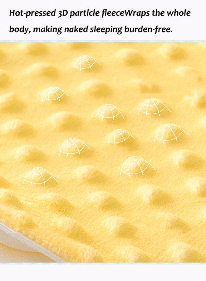 Aissiora 90x90 cm Newborn Swaddle Blanket 650g Baby Swaddle Blanket 3D Massage Particles Fluffy and Soft, Suitable for Newborns 0-1 Years Old - Image 4