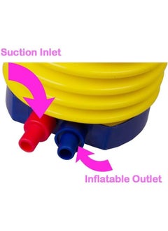 Generic Portable Inflatable Pillow Mount Bolster Roll for Body Positioners for Legs and Back Support with Foot Pump  - Image 3