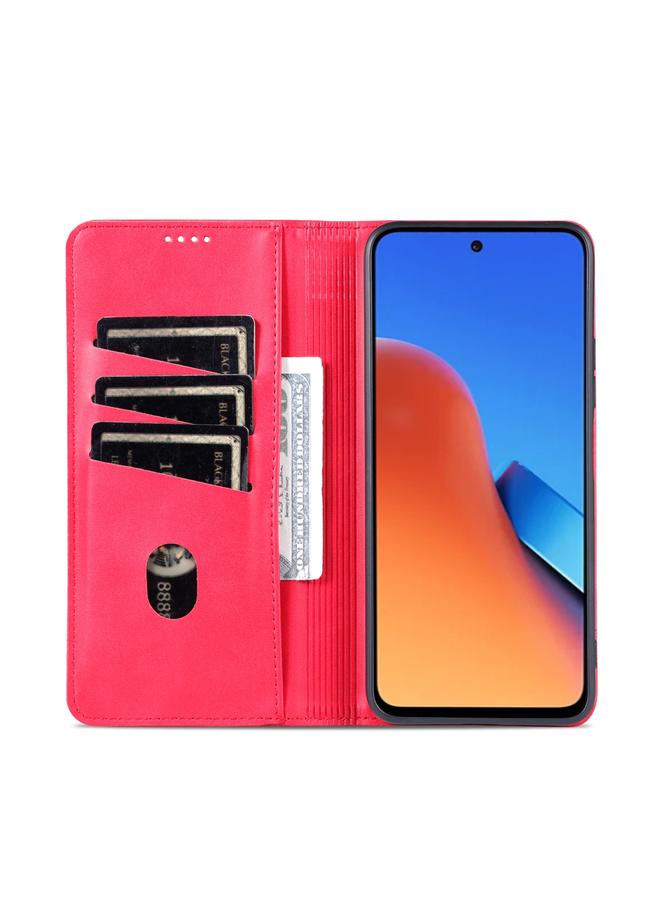 إيروريكس جراب لهاتف Xiaomi Redmi 12 4G جراب هاتف من الجلد المغناطيسي المتين - Image 4