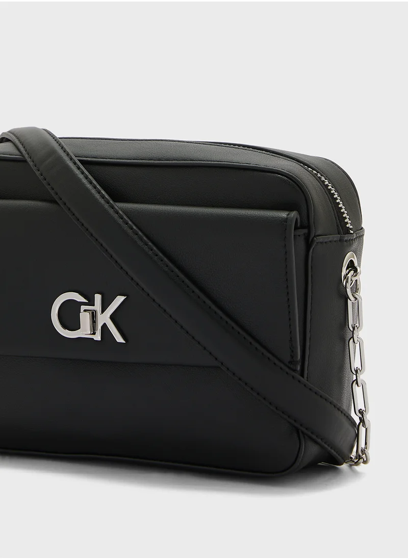 CALVIN KLEIN Logo Packet Crossbody