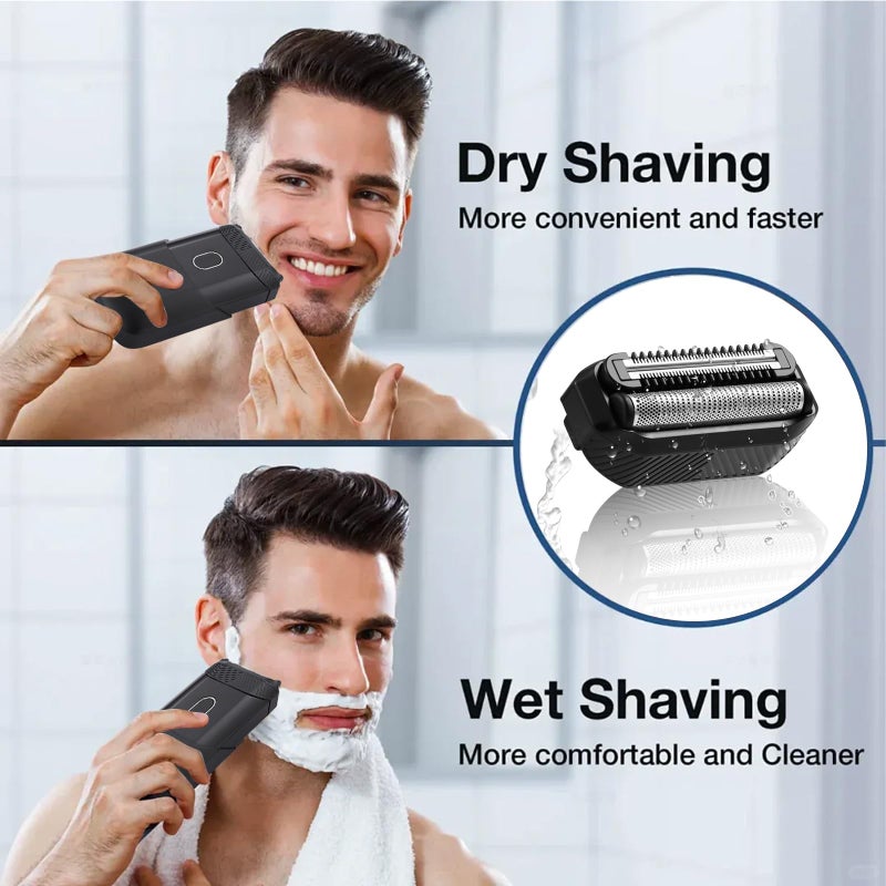 Sodaer Replacement Foil Blade Compatible with MANSCAPED The Handymanï¼ŒFoil Blades for Portable Menâ€™s Travel Facial Hair Groomer(2Packï¼‰ - Image 5