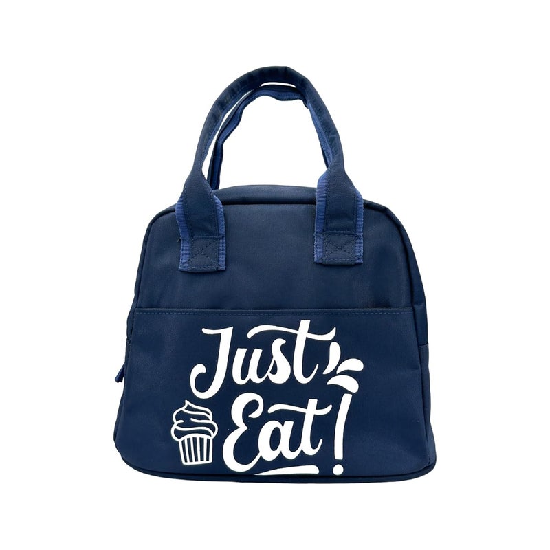 JUTEKA Insulated Travel Lunch Bag | Tiffin Bag | Storage Bag | Hand Bag for Kids, Office, School, Picnic, College (Navy) - Image 1