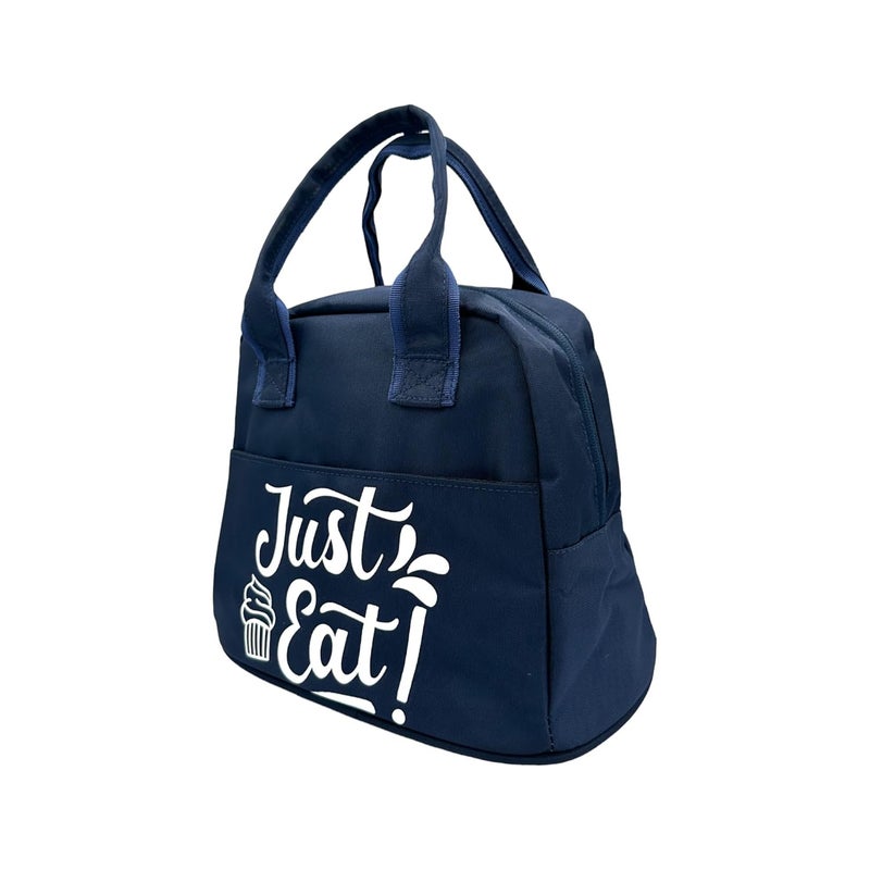 JUTEKA Insulated Travel Lunch Bag | Tiffin Bag | Storage Bag | Hand Bag for Kids, Office, School, Picnic, College (Navy) - Image 3