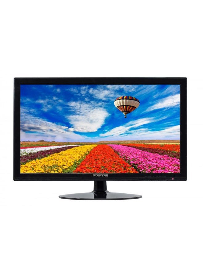24 Inch 75Hz Slim LED Monitor with Build-in Speakers HDMI VGA, New Black (E248W-19208A)