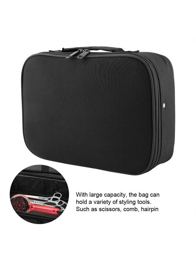 Filfeel - Barber Bag, Professional Hairdressing Barber Session/Kit Bag Clipper, Combs and Trimmer Carrying Case 11.8 x 8.3 x 3.1inch - Image 1