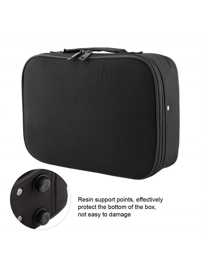 Filfeel - Barber Bag, Professional Hairdressing Barber Session/Kit Bag Clipper, Combs and Trimmer Carrying Case 11.8 x 8.3 x 3.1inch - Image 1