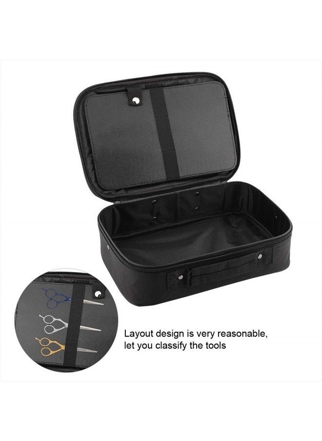Filfeel - Barber Bag, Professional Hairdressing Barber Session/Kit Bag Clipper, Combs and Trimmer Carrying Case 11.8 x 8.3 x 3.1inch - Image 1