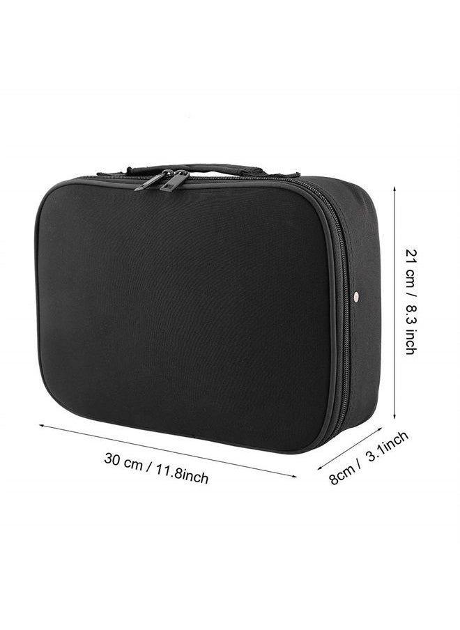 Filfeel - Barber Bag, Professional Hairdressing Barber Session/Kit Bag Clipper, Combs and Trimmer Carrying Case 11.8 x 8.3 x 3.1inch - Image 1
