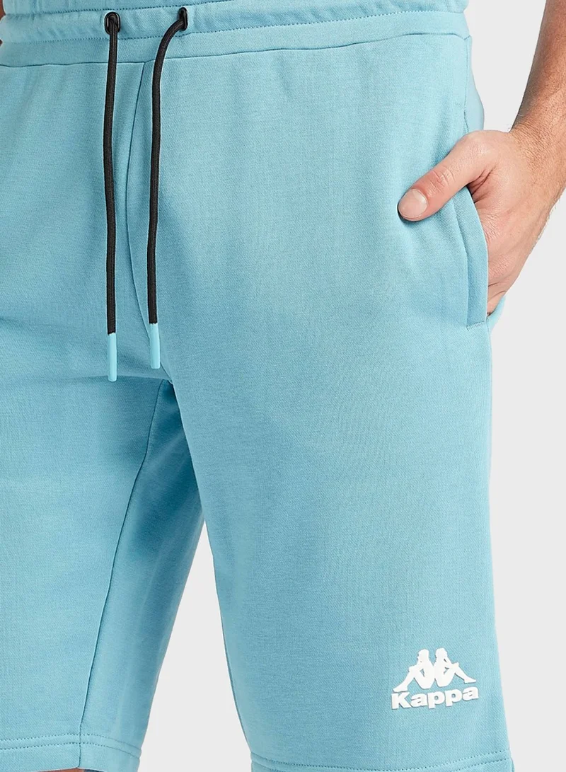 Kappa Logo Drawstring Shorts