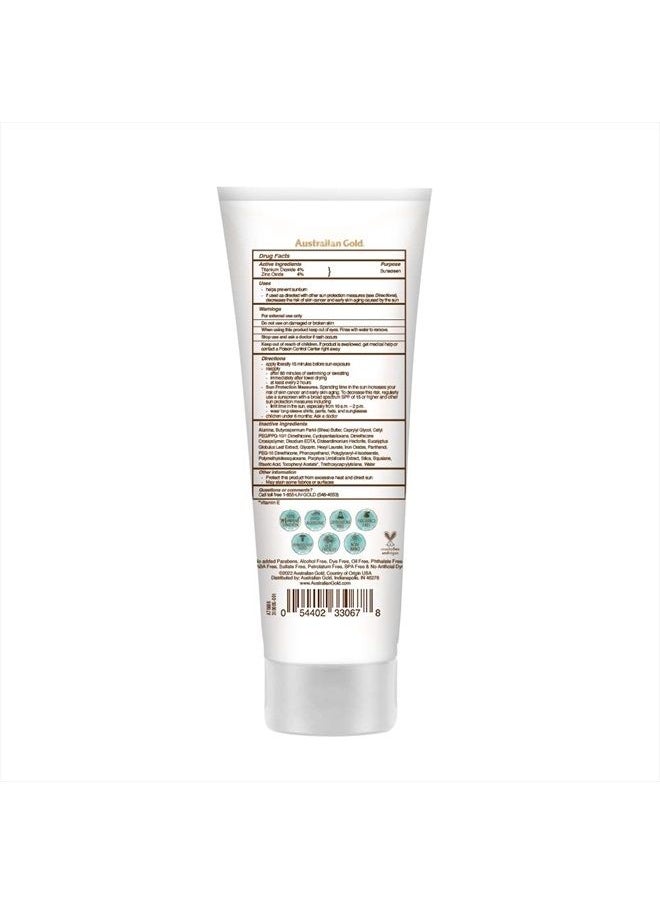 Australian Gold - Botanical SPF 50 Tinted Sunscreen for Face, Non-Chemical BB Cream & Mineral Sunscreen, Water-Resistant, Matte Finish, For Sensitive Facial Skin, Medium to Tan Skin Tones, 3 FL Oz - Image 1