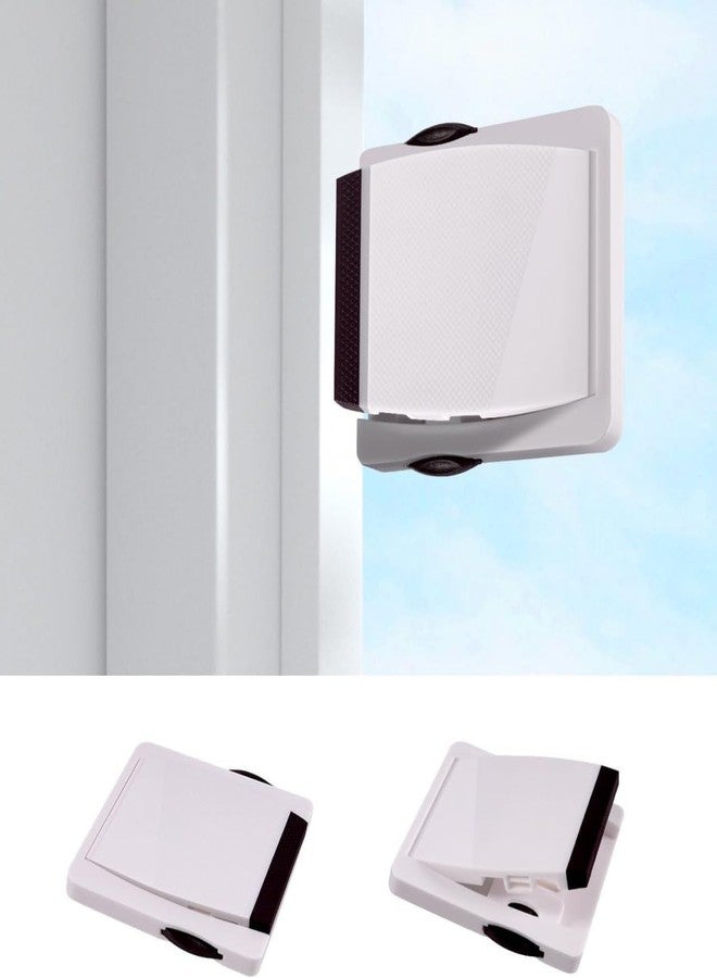 SUNBEET Sliding Door Lock, 3M Adhesive Child Safety Sliding Glass Door Lock for Sliding Glass , Windows, More Security for Childproof Windows, Patios , Closet ,Cabinet For Your Baby and Pets (Sliding Door Lock PACK OF 2) - Image 1