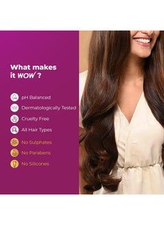 WOW Skin Science Onion & Collagen Antihairfall Shampoo|Reduces Hairfall|Strengthens Roots|Nourishes Scalp|Prevents Breakage|Enhances Hair Thickness And Shine|New & Improved Formulation|500Ml  - Image 4