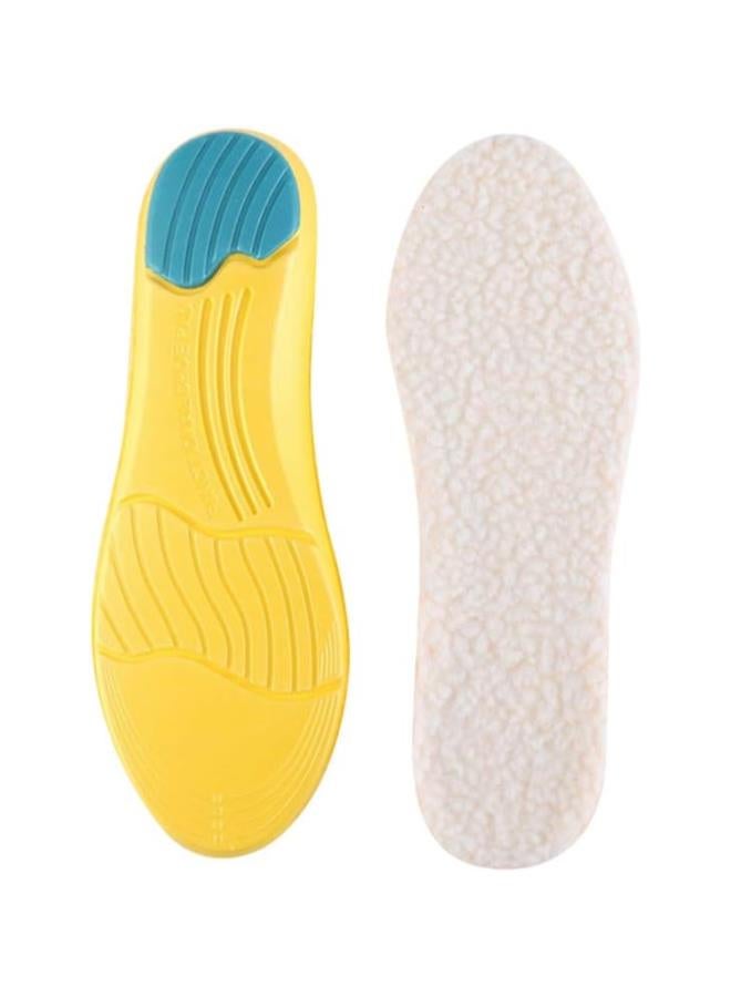 Winter Warm Insoles Sports Fleece Inserts Cuttable Furry Soft Shoe Insoles for Women Men Shoes Boots Wellies Slippers (35-40)  - Image 1