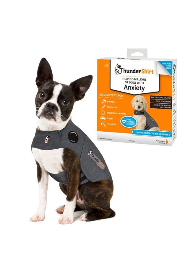ThunderShirt for Dogs, X Small, Heather Gray Classic - Dog Anxiety Relief Calming Vest - Image 1