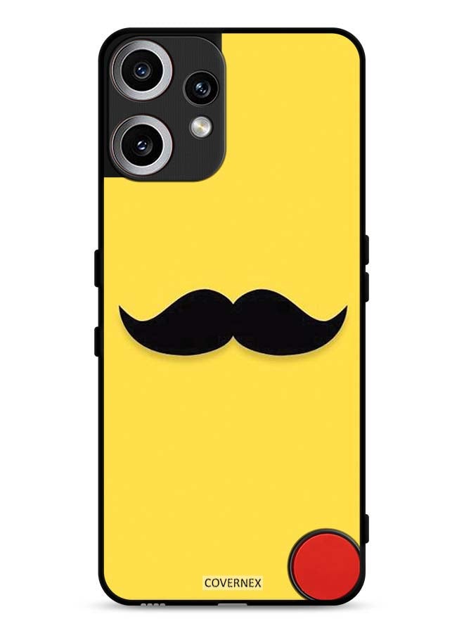 Covernex Nothing CMF Phone 2 Pro Protective Case Cover Mustache Clip Art - Image 1