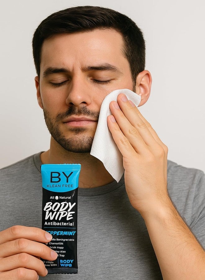 Bispy Soft Body Cleansing Wet Bed Bath Wipes for Adults Body Sponging Wipes, Anti Bacterial, Ready To Use Cleansing Towels, Refreshing Sponge Bath Towel, For Men & Women (5 pcs) - Image 5
