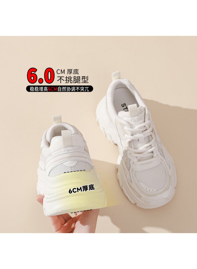 St&Sat Saturday 26 Spring Casual Shoes Women's Comfortable Thick Sole Trendy Dad Shoes - Image 4