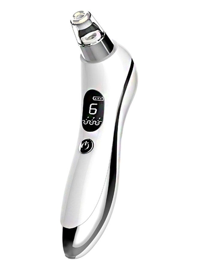 NIBEMINENT Electric Facial Pore Cleanser Silver/White  - Image 1
