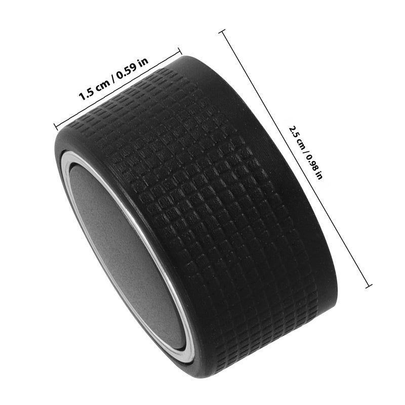 Car Radio Volume Control Knob Cover Replacement for 2007 2014 Models Black - Image 3