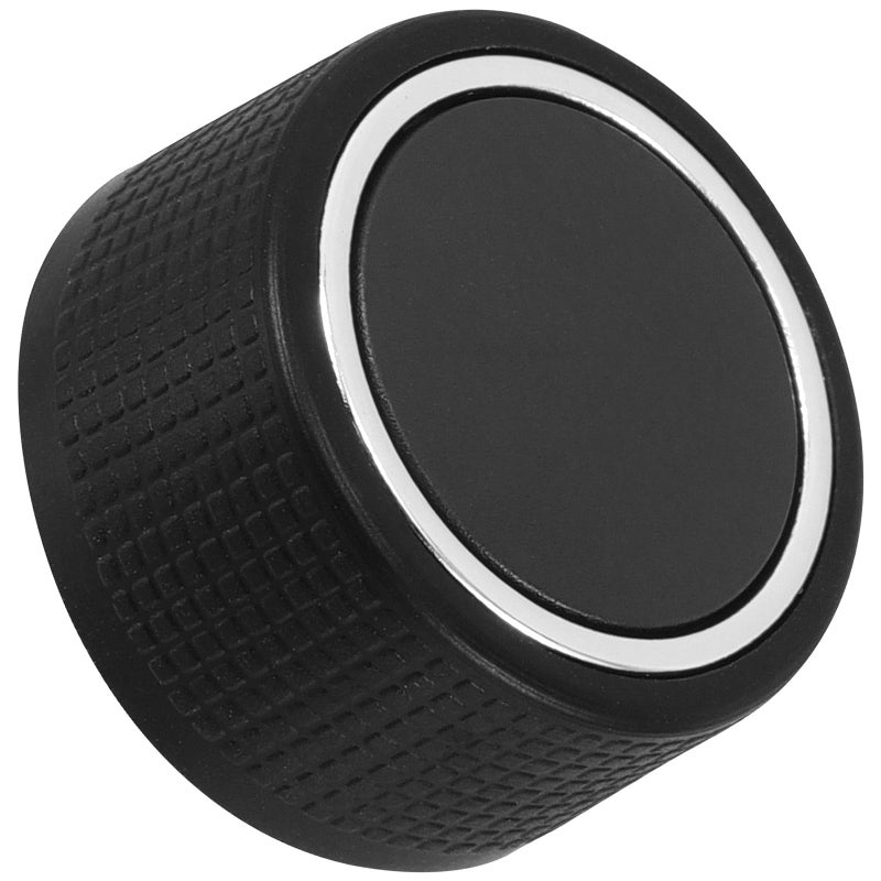 Car Radio Volume Control Knob Cover Replacement for 2007 2014 Models Black - Image 2