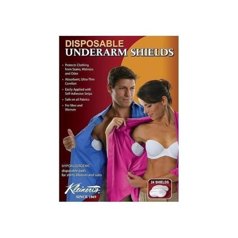 Disposable Antiperspirant Underarm Pads with Adhesive - Image 2
