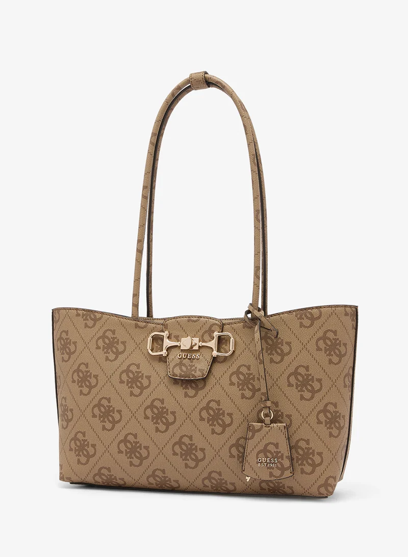 Guess  Janie Logo Girlfriend Tote Bag for Women | Best Price UAE