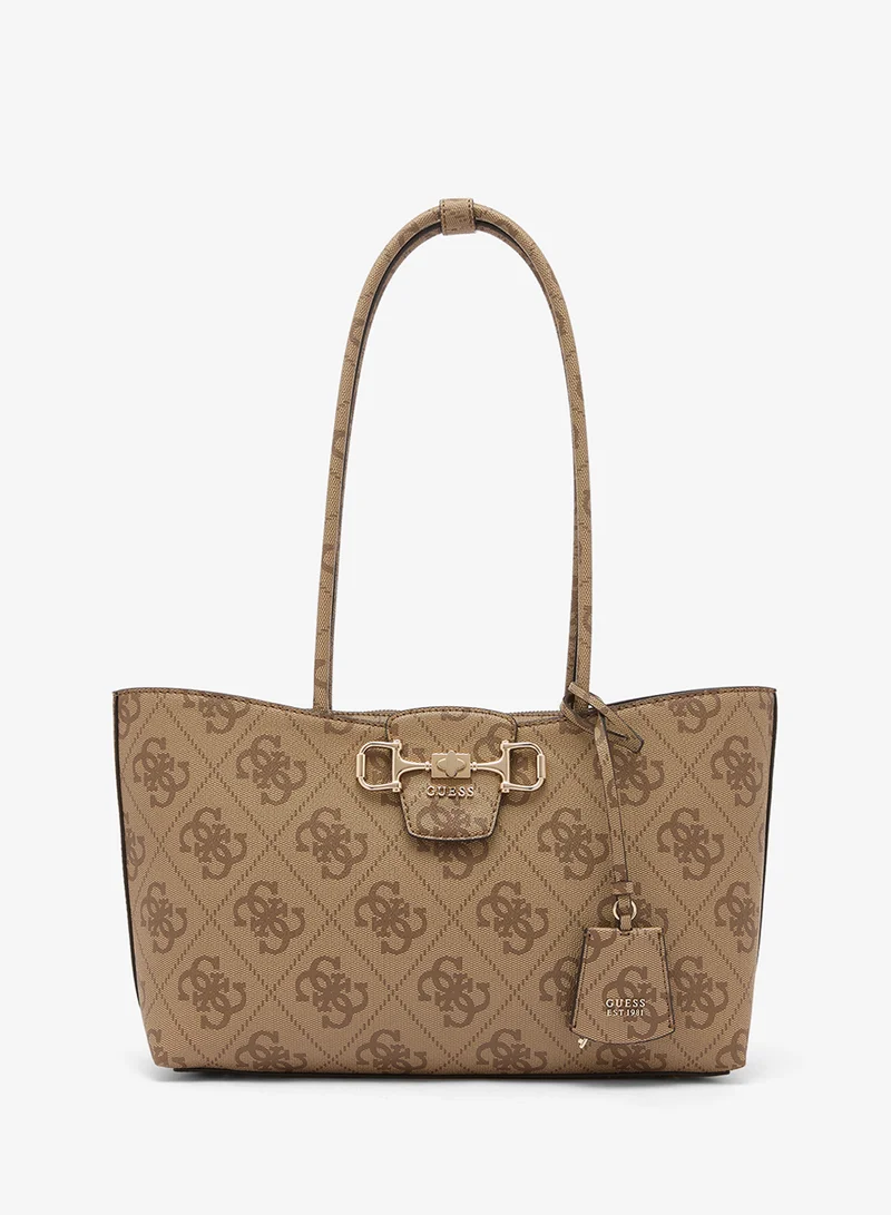 Janie Logo Girlfriend Tote Bag
